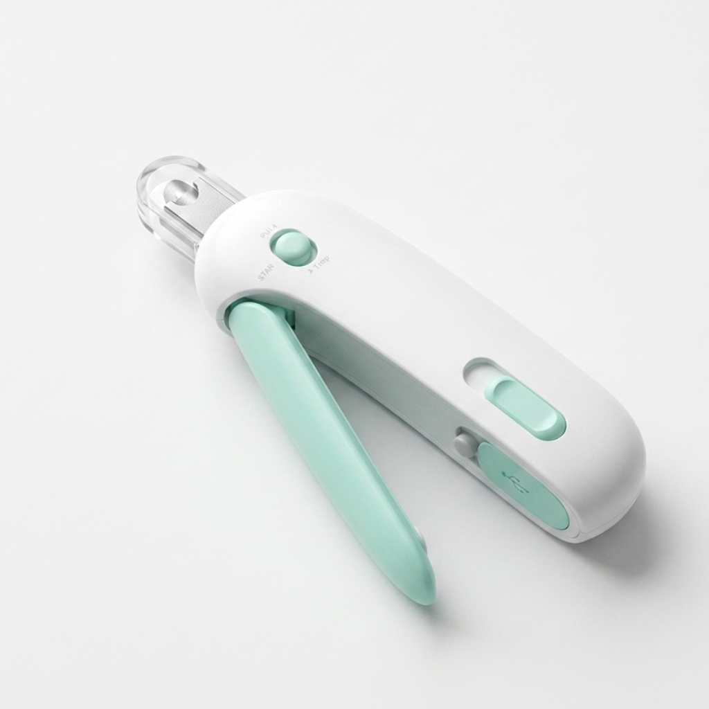 Corta Uñas Ergonomico Con Barrera