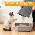 tapete de arena para gato